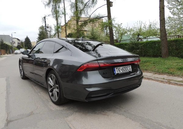 Audi A7 cena 276750 przebieg: 20000, rok produkcji 2022 z Kielce małe 407